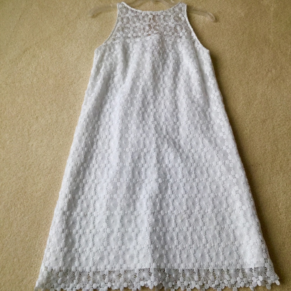 Summery White Sale to Sable Lace Dress